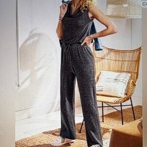 Soft Surroundings Marabella Lounge Cowl Jumpsuit